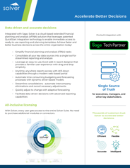 Solver Datasheet Sage