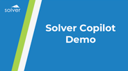 Solver Copilot Demo