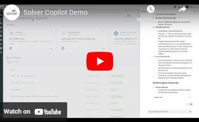 Solver Copilot Demo